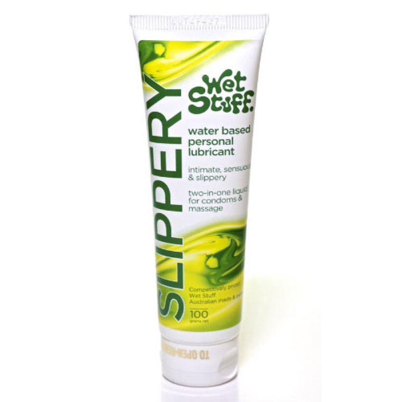 Wet Stuff Slippery Massage and Lubricant - 100g Tube